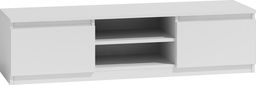 Topeshop Nowoczesny stolik szafka rtv lcd 140cm kolor biała