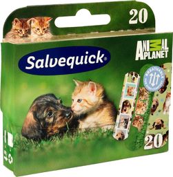 Salvequick  Salveqiuck Plastry Animal Planet dla dzieci 1op-20szt