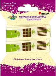 Titanum Wstążka 1,5cm/3m Xmas DD145