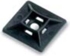 EM Group Podstawa przylepna 3,6mm 19x19mm klej czarna 100szt. (BMN0901E)