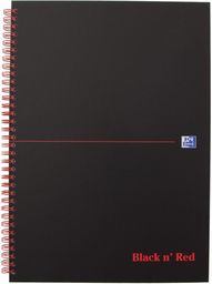 Oxford Kołozeszyt Top 2000 A4/70k. kratka Black 400047609