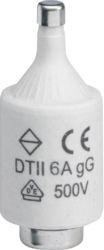 Hager Wkładka bezpiecznikowa 6A DII gG 500V DII/BIWTZ/6A/E27/400V (LE2706)