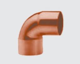Conex Kolano miedziane 90° dwukielichowe serii 5000 15mm (5090015000000)