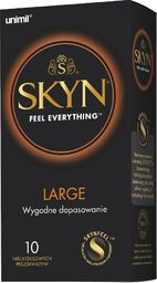 UNIMIL UNIMIL_Skyn Large nielateksowe prezerwatywy 10sztuk