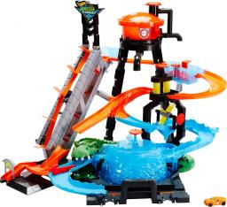 Hot Wheels Tor samochodowy City Color Shifers Atak Krokodyla (FTB67)