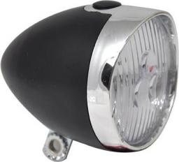 Axer Sport Lampka rowerowa przednia Retro czarna (A1993)