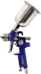 Geko Pistolet lak.HVLP mini 125ml 0,8mm,metal. zbiornik(20)