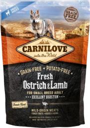 Carnilove Dog Fresh Ostrich & Lamb Adult Small - struś i jagnięcina 1.5kg