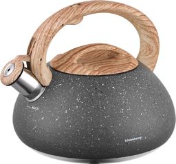 Klausberg CZAJNIK Z GWIZDKIEM 2,7L KLAUSBERG KB-7250 GRANIT WOOD
