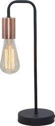 Lampa stołowa Candellux Lampa stołowa lampka Herpe 1x60W E27 czarna 41-66862