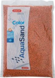 Zolux Żwirek do akwarium Aquasand Color pomarańczowy stepowy 1 kg