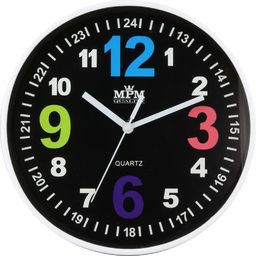 MPM Zegar ścienny MPM E01.3686.90 fi 20 cm Kolorowy