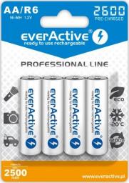 EverActive Akumulator Professional Line AA / R6 2600mAh 4 szt.