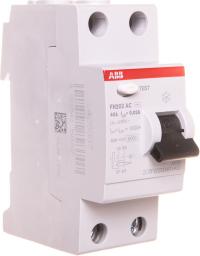 ABB Wyłącznik różnicowoprądowy 2P 40A 0,03A typ AC FH202 AC-40/0,03 (2CSF202002R1400)