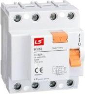 LSiS Wyłącznik różnicowoprądowy 4P 40A 0,03A typ AC RKN-4P-40A/30mA (06240019R0)