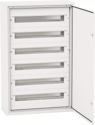 Elektro-Plast Rozdzielnica modułowa 6 x 24 podtynkowa IP54 DARP-144 drzwi alum. (biały 9.624)
