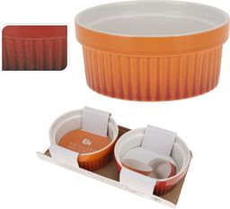 Edaxo Kolorowe ceramiczne miseczki, kokilki wielofunkcyjne 260 ml - 2szt
