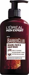 L’Oreal Paris Men Expert Barber Club Żel oczyszczający do brody,włosów i twarzy 200ml