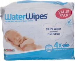 WaterWipes  BIO, Chusteczki nawilżane wodne, 60szt.x4