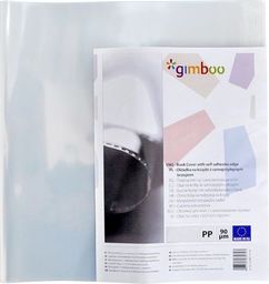 Gimboo OKŁADKA NA KSIĄŻKI GIMBOO Z SAMOPRZYLEPNYM BRZEGIEM OP 10 SZTUK