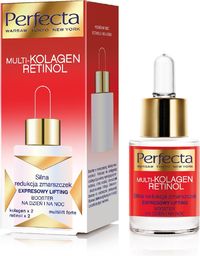 Perfecta Serum do twarzy Multi-Kolagen Retinol Booster redukujący zmarszczki 15ml
