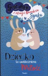 AB Card Karnet Gratulacje z okazji narodzin Synka N 01