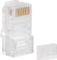 Lanberg Lanberg wtyk sieciowy RJ45 (8P8C) KAT.6 UTP (100 SZT) DO LINKI I DO DRUTU