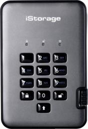 Dysk zewnętrzny SSD iStorage diskAshur Pro 2 512GB Szary (IS-DAP2-256-SSD-512-C-G)