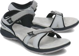 CMP Sandały damskie Adib Wmn Hiking Stone/Nero r. 38 (39Q9536-77UC)