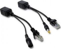 Qoltec Qoltec Adapter zasilania PoE | LAN | RJ-45
