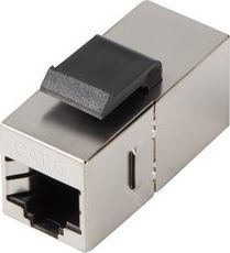 Lanberg Łącznik keystone gniazdo RJ45 - RJ45 FTP kat.6 do puszki montażowej (KSF6-3000)