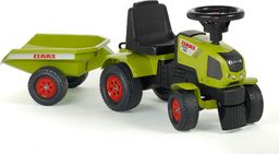 Falk Jeździk Traktorek Baby Claas Axos 310 z przyczepką Zielony