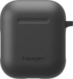 Spigen Etui ochronne Silicone Fit for AirPods 1/2 czarne 