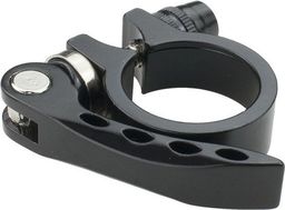 2K Obejma siodła aluminiowa 31,8mm z zaciskiem czarna uniwersalny