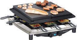 Grill elektryczny Steba RC 4 Plus Deluxe Czarny-srebrny