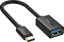 Adapter USB Ugreen USB-A - USB-C Czarny  (30701)
