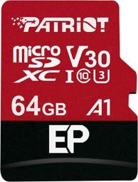 EP Series MicroSDXC 64 GB Class 10 UHS-I/U3 A1 V30 (PEF64GEP31MCX)
