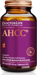 Doctor Life DOCTOR LIFE_AHCC ekstrakt z grzybni Shiitake 630mg suplement diety 60 kapsułek