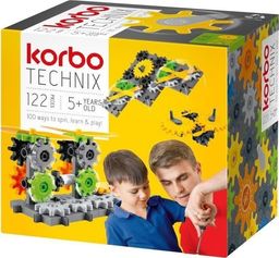 Korbo Klocki Technix 122 elementy