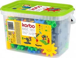 Korbo Klocki Basic 120 elementów