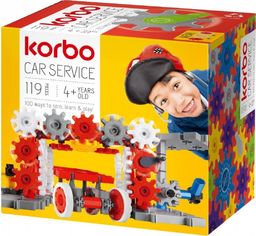 Korbo Klocki Car service 119 elementów