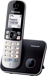 Telefon stacjonarny Panasonic KX-TG6811PDB Czarno-srebrny 