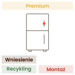  Montaż lodówki w zabudowie KOMFORT