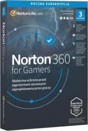 Norton 360 for Gamers na 3 urządzenia na 12 miesięcy  (21415810)