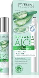 Eveline Aloe Nawilżający roll-on modelujący kontur oczu 3w1 -cera każdego rodzaju 15ml (5903416027935)