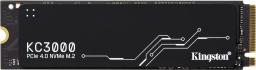 Dysk SSD Kingston KC3000 1TB M.2 2280 PCI-E x4 Gen4 NVMe (SKC3000S/1024G)