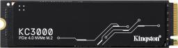 Dysk SSD Kingston KC3000 4TB M.2 2280 PCI-E x4 Gen4 NVMe (SKC3000D/4096G)