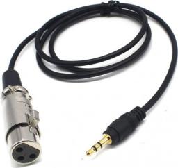 Mozos Kabel mikrofonowy XLR - Mini Jack 3.5 mm MCABLE-XLR