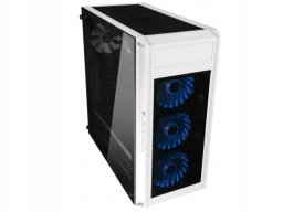 Obudowa RaidMax Raidmax Alpha Prime |4x wentylatory| szkło hartowane|MIEJSCE NA DVD | BIAŁA