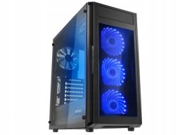 Obudowa RaidMax Raidmax Alpha Prime RGB ATX |4x wentylatory| szkło hartowane|MIEJSCE NA DVD